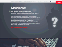 Tablet Screenshot of meridiansix.com